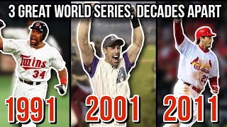 The 3 Best World Series Were Decades Apart [upl. by Ttam]