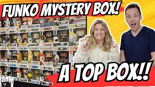 I think we opened a TOP BOX 115 Funko Pop Mystery Box unboxing from Boom Loot [upl. by Notlek693]