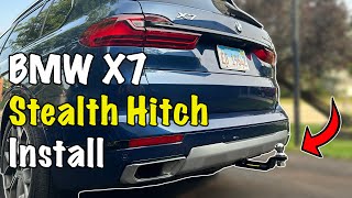 BMW X7 Stealth Hitches Towing Kit Installation DIY [upl. by Proud]