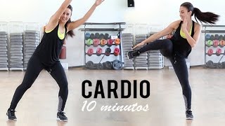 RUTINA DE CARDIO IDEAL PARA PRINCIPIANTES quot 10MINUTOSquot [upl. by Lipfert]