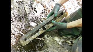 Metal detecting  quotOpening a mysterious boxquot Eastern Front [upl. by Navap]