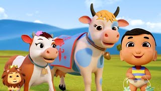 Gaiya Meri Cartoon Video गैया मेरी गईया  Ek Mota Hathi  Hindi Rhymes And Baby Songs For Children [upl. by Koffman958]