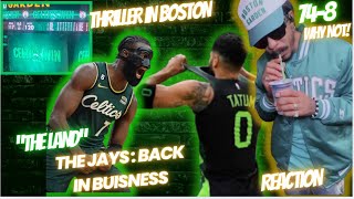 Boston SNAPS the Cavs Win STREAK CELTICS VS CAVS HIGHLIGHTS RECAP  REACTION [upl. by Lowery]