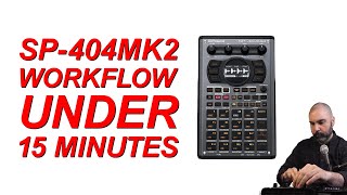 SP404 MK2 Quick Start Tutorial Recording Samples Patterns Resample Skipback Chain Chop Tips [upl. by An]