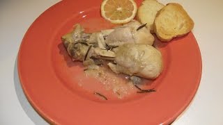 Ricetta Fusi di pollo al limone [upl. by Arhaz]