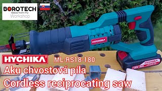 HYCHIKA aku šablová píla MLRS18180 №243 [upl. by Llenoil]