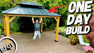 DIY ONE DAY GAZEBO [upl. by Seow372]