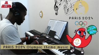 Paris 2024 olympic games theme piano cover [upl. by Aramoy]