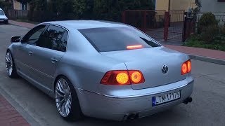 Touareg and Phaeton Volkswagen V10 TDI exhausts Compilation [upl. by Leisha]