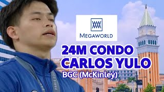 Carlos Yulo 24M Condominium in BGC McKinley from Megaworld  Gold Medal Paris Olympics [upl. by Oballa50]