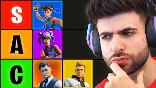 I Ranked EVERY Fortnite Skin Tier List [upl. by Yenduhc555]