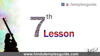 Telugu Carnatic Music 7th Lesson Sarali Swaram  Carnatic Music Class 7 Temples Guide [upl. by Kinemod562]