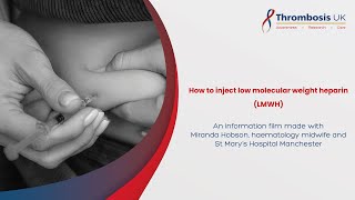 How to inject low molecular weight heparin LMWH [upl. by Isoj]