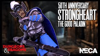 NECA Dungeons and Dragons 50th Anniversary Strongheart The Good Paladin Figure  TheReviewSpot [upl. by Aneev839]