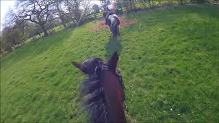 quotWILL JUMP FOR WINEquot  The Quorn Hunt Relay 2018 GoPro HeadCam [upl. by Losse]