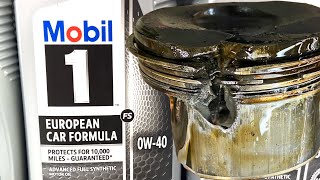 Oil Problem When You Shouldnt Use MOBIL1 0W40 [upl. by Lleda]