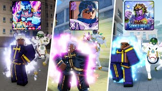 Obtaining Made In Heaven In Different Roblox Jojo Games [upl. by Aeynod]