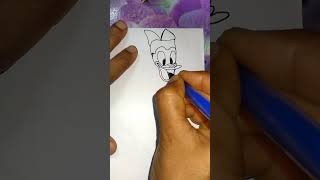 Donald duck how to draw Donald duck cartoon drawing [upl. by Mazonson]