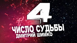 ЧИСЛО СУДЬБЫ quot4quot  ДМИТРИЙ ШИМКО [upl. by Ferwerda206]