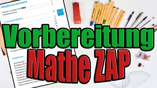 Abschlussprüfung in Mathe  Vorbereitung  Tipps  2018 [upl. by Pepita]