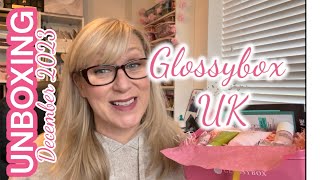 GLOSSYBOX DECEMBER 2023 UNBOXING [upl. by Nailluj]