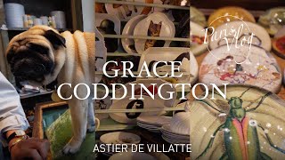 Grace Coddington  Astier de Villatte  Couleurs Vernis Brosserie  Paris Vlog [upl. by Ahsoem]