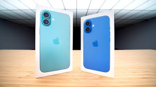 iPhone 16 and iPhone 16 Plus Unboxing [upl. by Atinev]