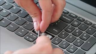 How To Fix Replace Large Keyboard Key  Lenovo Ideapad [upl. by Merrie121]