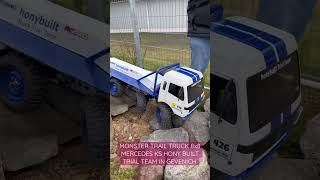 MONSTER TRUCK MERCEDES KS 8X8 SCALE TRAIL TRUCK OFFROAD FOR RC TRUCK TRIAL GERMAEN CHAMPIONSHIP 2023 [upl. by Aken709]