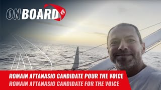 Romain Attanasio candidate pour The Voice  Vendée Globe 2024 [upl. by Ahsenroc]