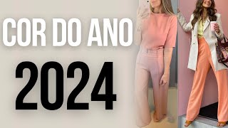 COR DO ANO 2024  Looks e combinações para NÃO ERRAR [upl. by Yzeerb]