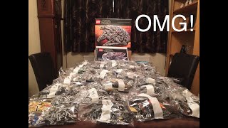 LEGO Star Wars 75192 UNBOXING  UCS Millennium Falcon Video [upl. by Enrol]