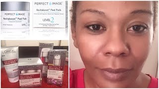 GLYCOLIC ACID PEEL  Loreal Revitalift Bright Reveal Skincare Line  ReviewDemo [upl. by Frodeen487]