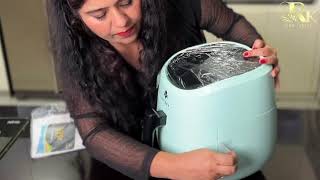 My First Air Fryer experiance  Solara Air Fryer Hands On Review  RK Food Fusion  Unboxing [upl. by Auka686]