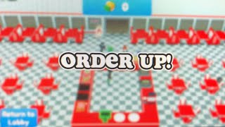 ORDER UP  Roblox Gameplay [upl. by Ahsaekal]