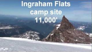 Mount Rainier climb via DC route July 23rd  24th 2011 [upl. by Lewiss]