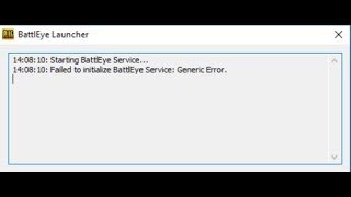 Battleye Failed To Install Or Failed To Initalize Fix Legit Woks For all Battleye Games [upl. by Holzman]