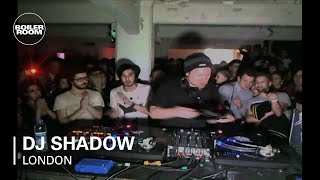 DJ Shadow Boiler Room London DJ set [upl. by Miksen]