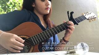 비스트 BEASTB2ST  Midnight  Guitar Cover [upl. by Elahcar]