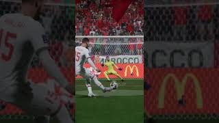 Selim Amallah Penalty Kick France v Morocco  EAsports FIFA 23 [upl. by Dannel434]