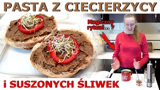 127  Najlepszy przepis na PASTĘ  pesto z CIECIERZYCY i SUSZONYCH ŚLIWEK do kanapek lub makaronu [upl. by Nylitak672]