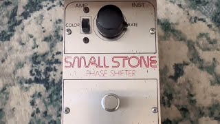 Small Stone Phase Shifter by EHX ‘75 [upl. by Miharbi496]