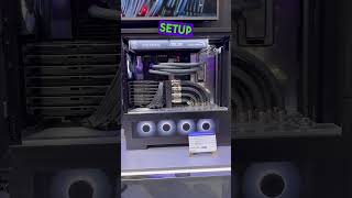 PC mit 7 wassergekühlten RTX4090 computex2024 [upl. by Ahsam]