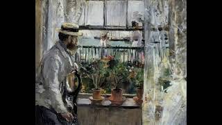 Musical Museum B Morisot  Eugène Manet on the Isle of Wight 1875 [upl. by Nacul]