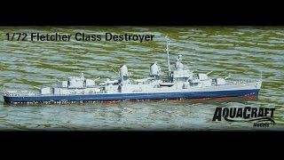 Spotlight FletcherClass Destroyer by AquaCraft [upl. by Steffy]