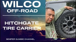 WILCO Off Road Hitchgate Carrier Installation S2  E23 [upl. by Fisoi]