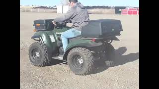 VID 20241031 2002 KAWASAKI 360CC 4X4 QUAD [upl. by Kcub]