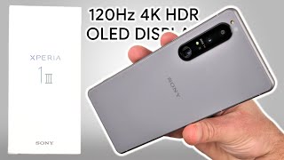 Sony Xperia 1 III UNBOXING and Initial REVIEW  Worlds FIRST 4K 120Hz Smartphone [upl. by Blakeley]