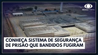 Conheça o sistema de segurança máxima de onde fugiram 2 presos [upl. by Akcirderf]