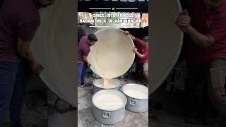 FAMOUS TAJ BADAM MILK IN KARIMNAGAR🔥badammilk chickenbiryani karimnagar telangana milk [upl. by Lleynad582]